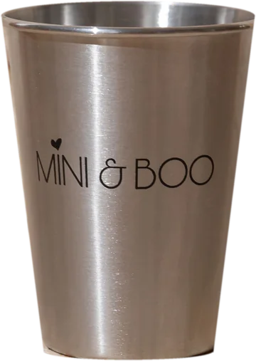 Mini & Boo stainless steel cup