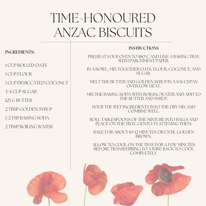 ANZAC Day: A Time to Remember, Reflect, and Bake 🍪A
