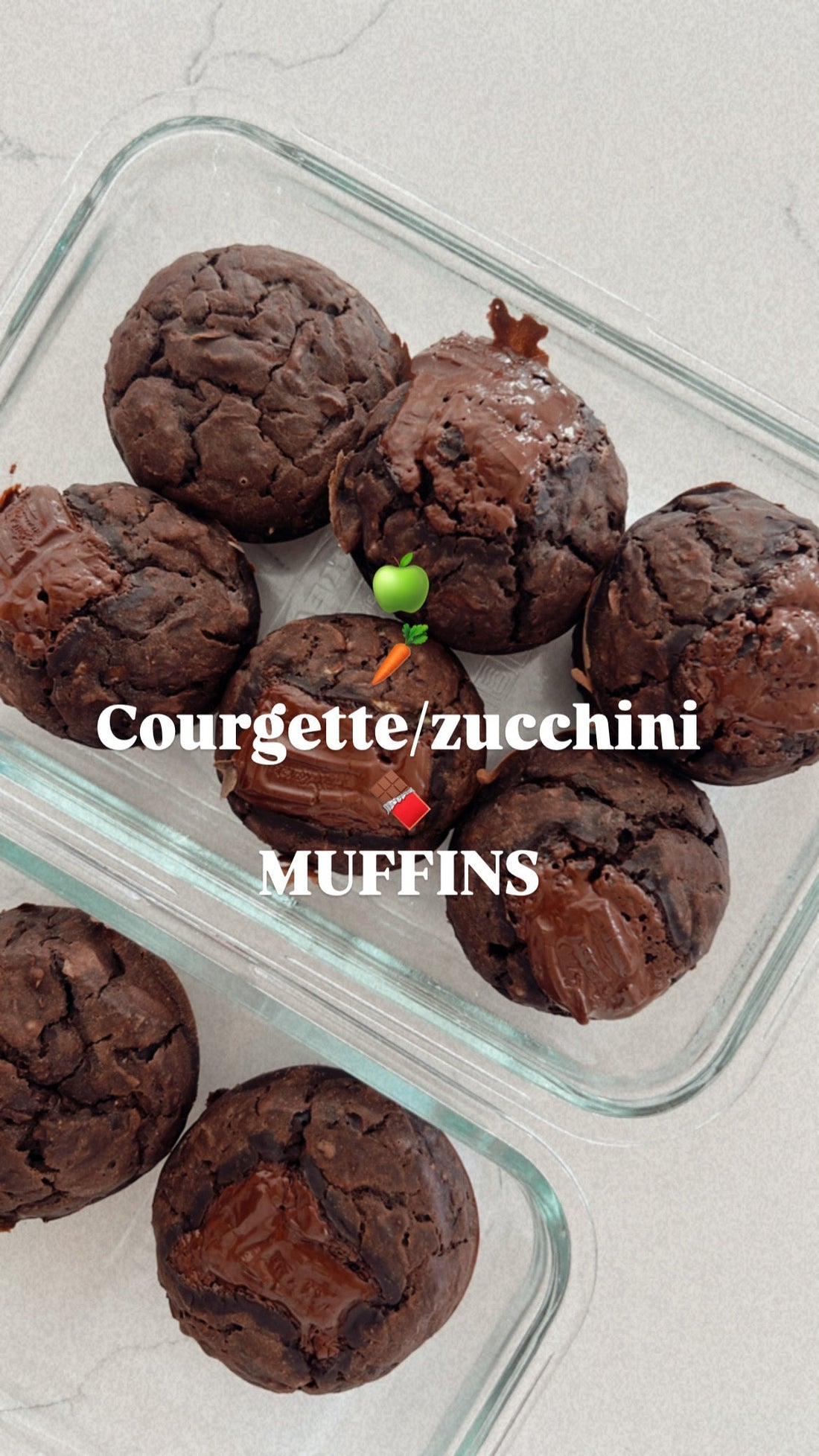 Chocolate Vege Muffins