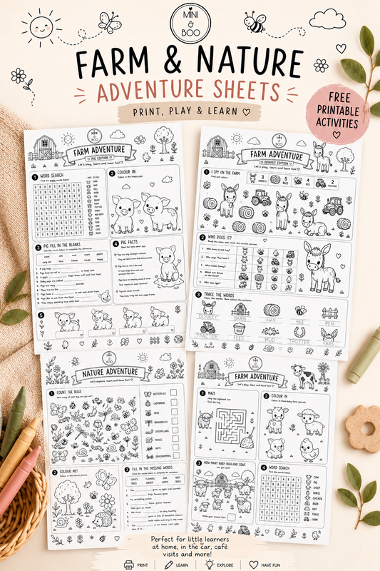 Farm & Nature Printables