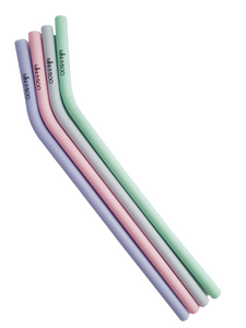 Silicone Straw (Long Bent) - Wholesale