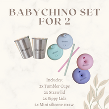 Load image into Gallery viewer, Babychino Set for 2
